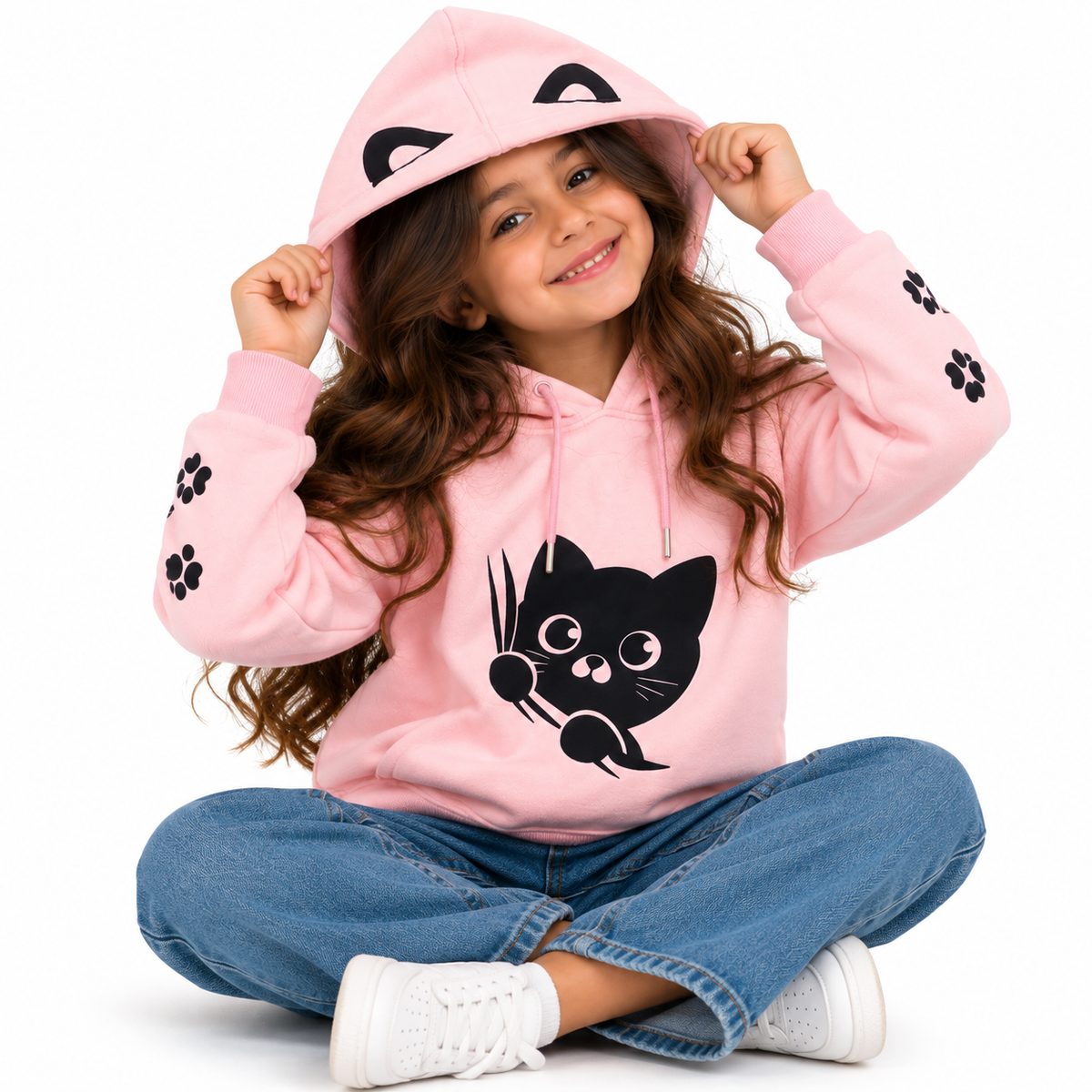 Baby Shark Luna Cat Hoodie