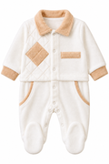Baby Shark Oliver Quilted Baby Romper
