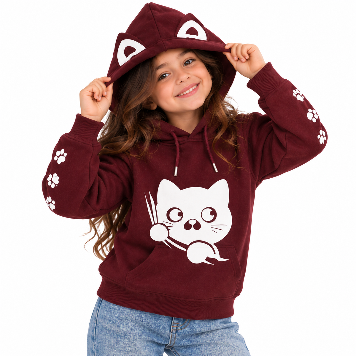 Baby Shark Luna Cat Hoodie